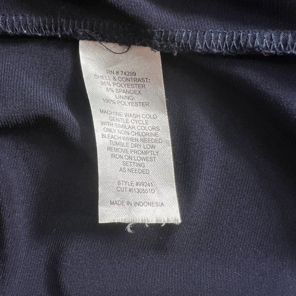 📌Enfocus  Block Stripes Sleeveless Plus Size Maxi Dress - Picture 13 of 14